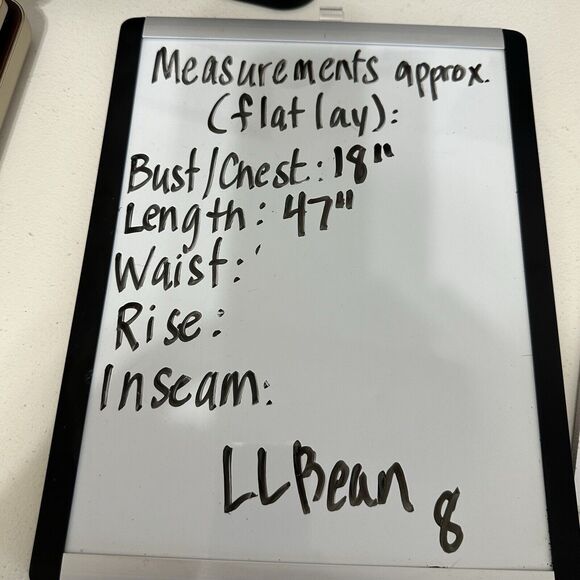 LL Bean Midi Dress Women Size 8 Petite Gray Faux Suede Soft Minimalist v-Neck - Picture 10 of 10